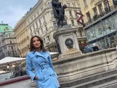 Саня Борисова на воаяж във Виена