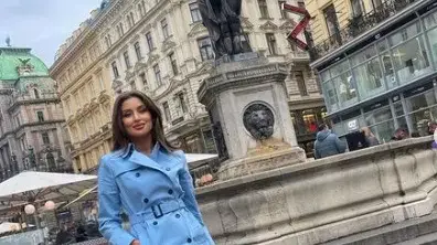 Саня Борисова на воаяж във Виена