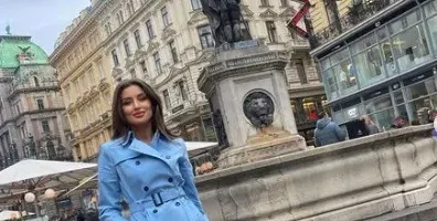 Саня Борисова на воаяж във Виена