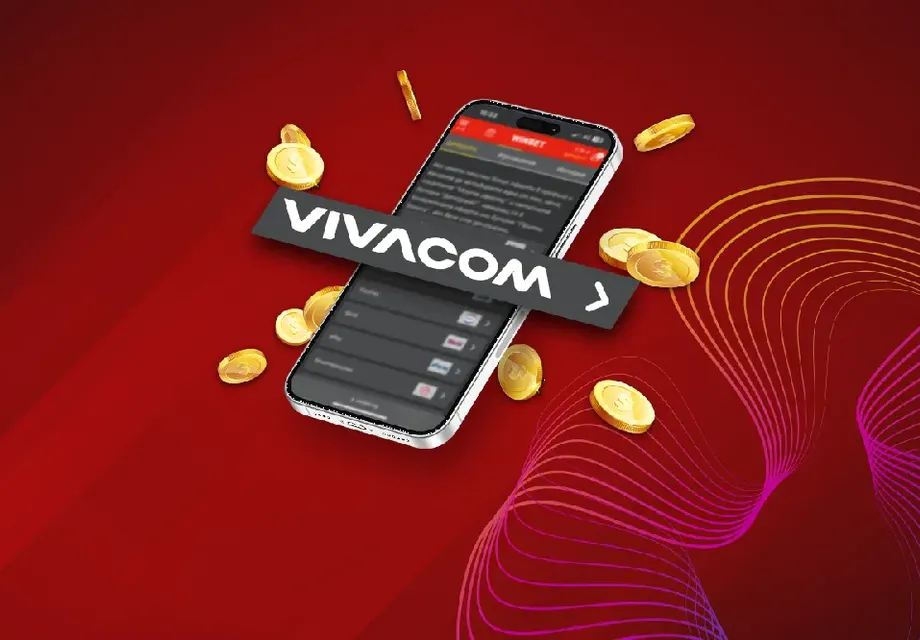 WINBET предлага депозит на средства за игра чрез сметката за мобилен телефон във Vivacom