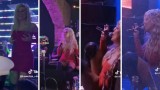 Андреа с мозъчно сътресение след побой, затова пяла пияна
