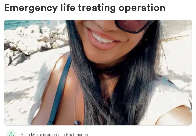 Анита Мейзер набира средства за животоспасяваща операция: Помогнете ми, умирам!