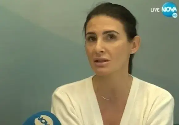 Илияна Лазарова на инхалации