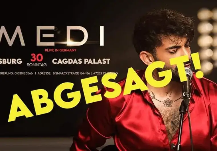 Мижав интерес: Меди изпусна €10 000, отмениха концерта му в Германия
