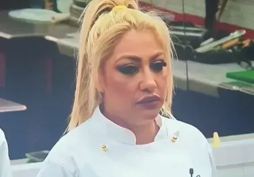 Вой срещу Роксана в „Хелс Китчън”, косата й влиза в чиниите