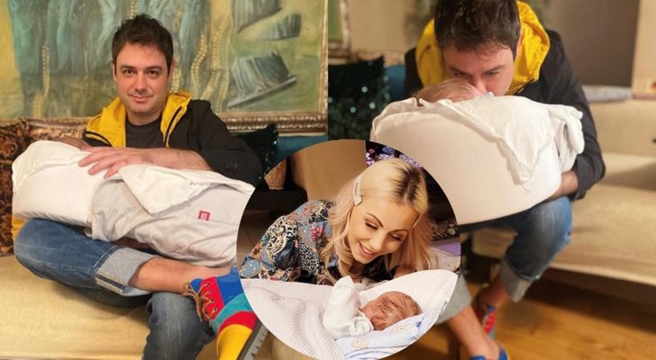 Камелия вършее из чалготеките, Цветин сменя памперсите на бебето