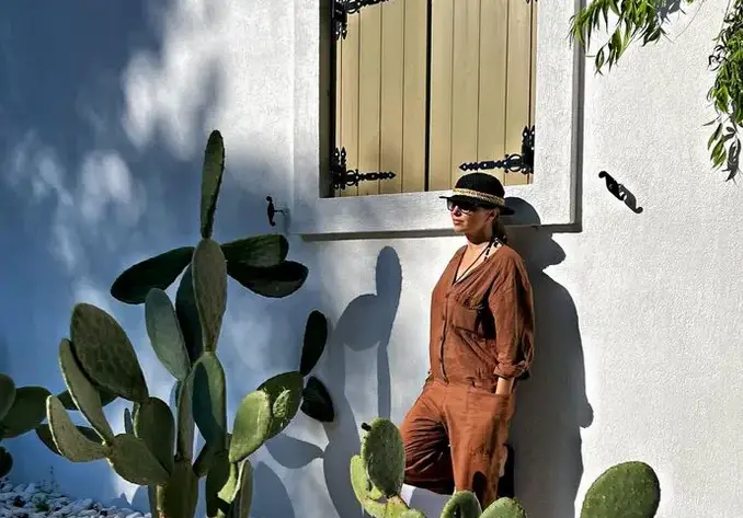 Ирина Тенчева отпраши на вилата в Гърция