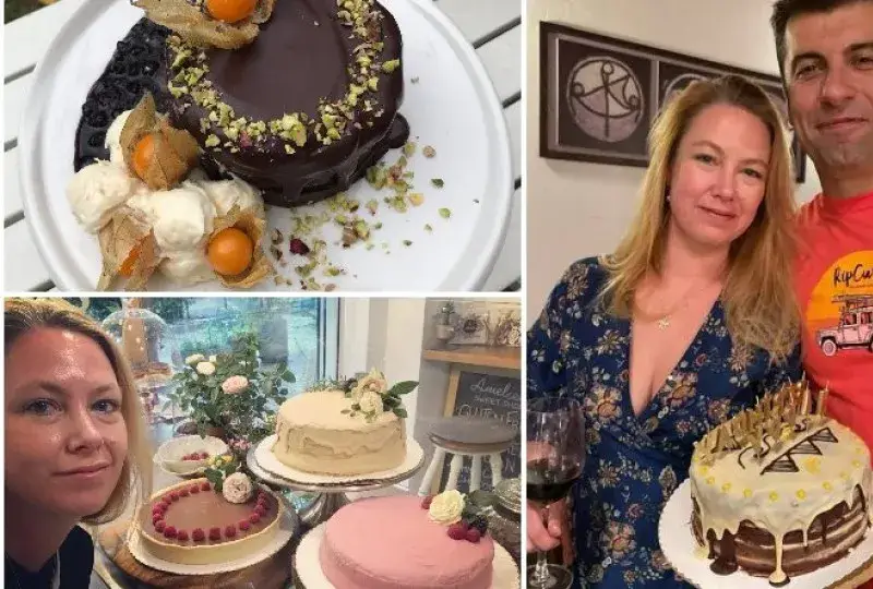 Линда Петкова си показа тортата