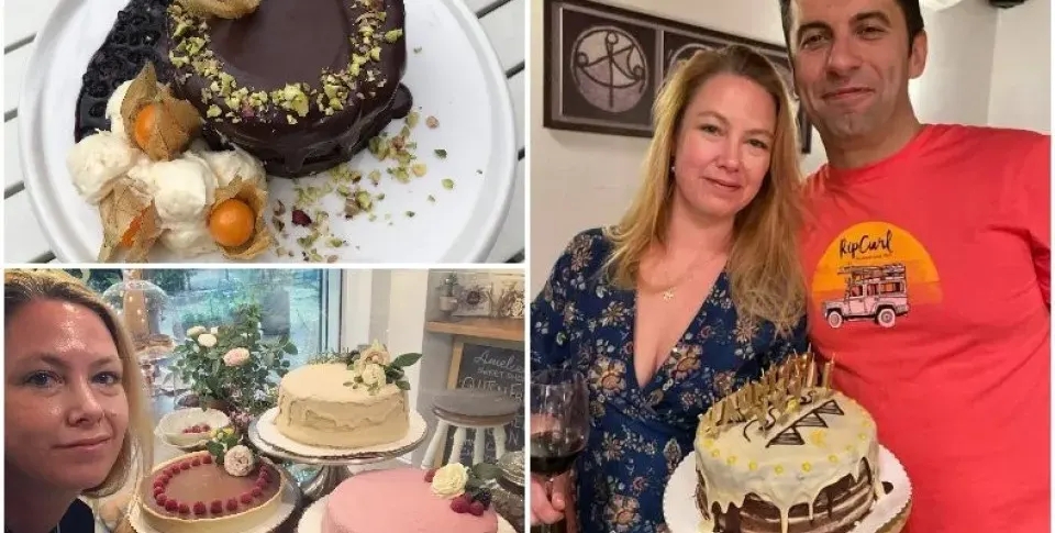 Линда Петкова си показа тортата