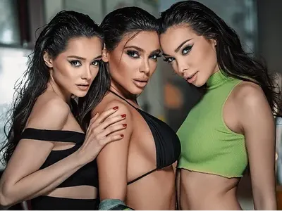 Пошло: Ергенки се награбиха с целувки в горещ чалга клип (Снимки)