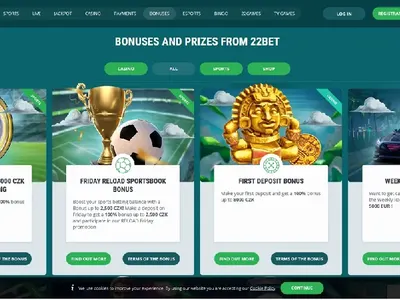 Преглед на онлайн казино 22Bet от експерта на уебсайта www.online-casino.bg, Йордана Митренцова