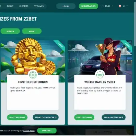 Преглед на онлайн казино 22Bet от експерта на уебсайта www.online-casino.bg, Йордана Митренцова