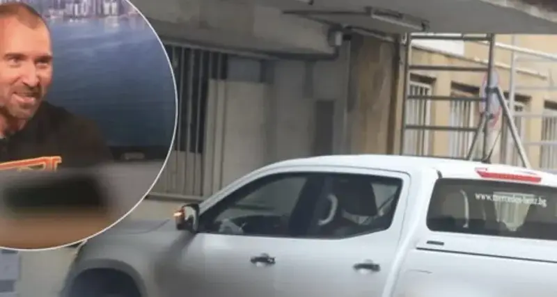 Шеф Aндре Токев пак яхна пикапа,  който го вкара в затвора