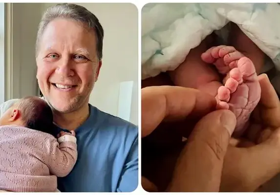 Веско Ешкенази  стана баща на 53 г.