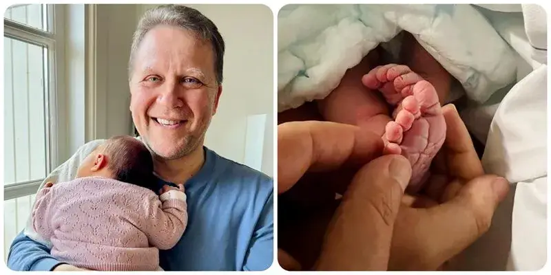 Веско Ешкенази  стана баща на 53 г.