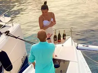 Глезят Симона Пейчева на яхта СНИМКИ