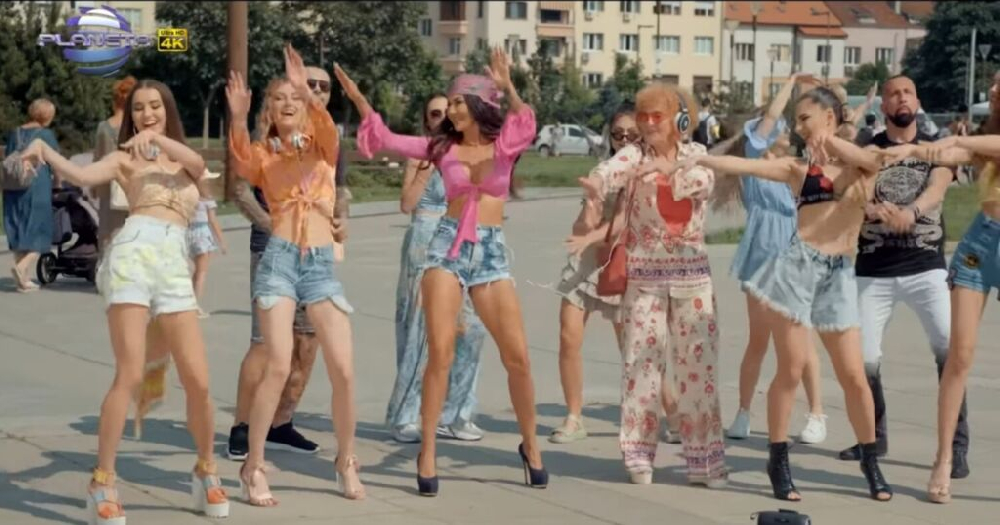 Латинка Петрова се снима в чалга клип за пари