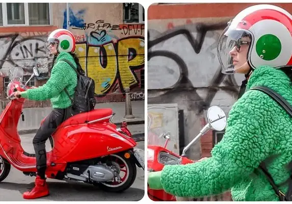 Адреналинката Яна страстен фен на моторите