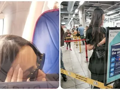 Алисия беснее в самолет, не ще в първа класа