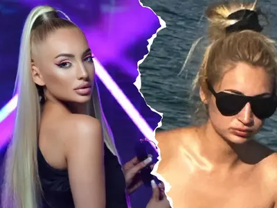 Чалгаджийката Тина се пусна дибидюс на плажа (СКАНДАЛНИ СНИМКИ)