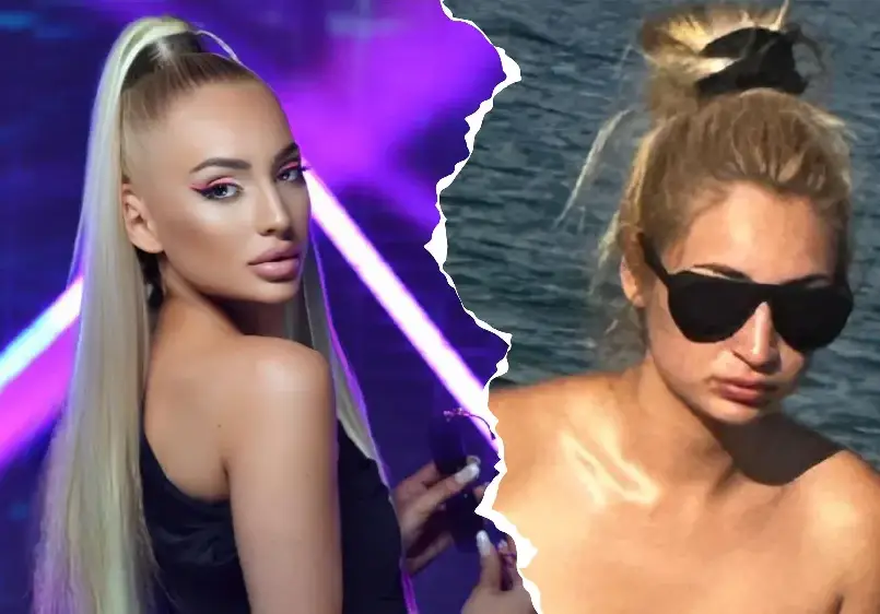 Чалгаджийката Тина се пусна дибидюс на плажа (СКАНДАЛНИ СНИМКИ)