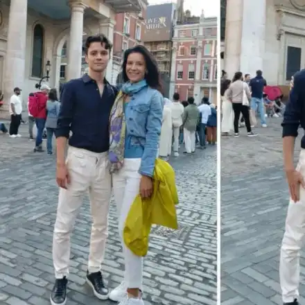 Яна Маринова хукна по театрите в Лондон със сина си