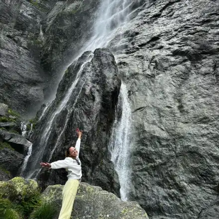 Йоанна Темелкова на Райското пръскало