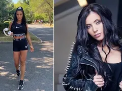 Малката поддържа форма с джогинг СНИМКИ