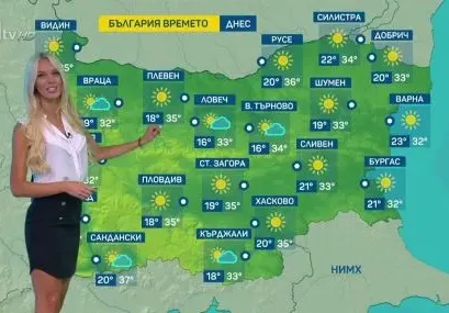 Натали Трифонова скоро ще казва времето по пеперудка (Зрители атакуват СЕМ със сигнали срещу разголената синоптичка)