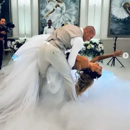 Адреналинката Вики с пищна сватба в столицата