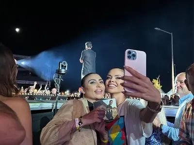 Преслава разцелува Никос Вертис