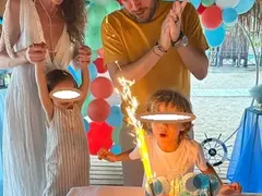 Синът на Гери Малкоданска  навърши 5