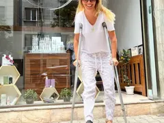 Снежана Макавеева с операция на крака