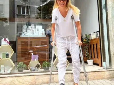 Снежана Макавеева с операция на крака