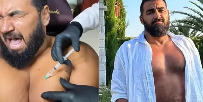 Азис си бие инжекции в гърдите