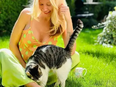 Мария Игнатова показа котето