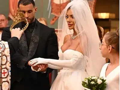 ПОШЛО: След 3 годежа, Русата Златка  се омъжи по бомби (Родителите на младоженеца бойкотираха сватбата)