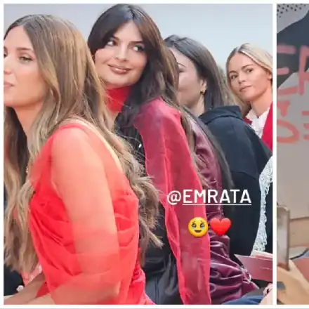 В Париж Богданска с Емили Ратайковски