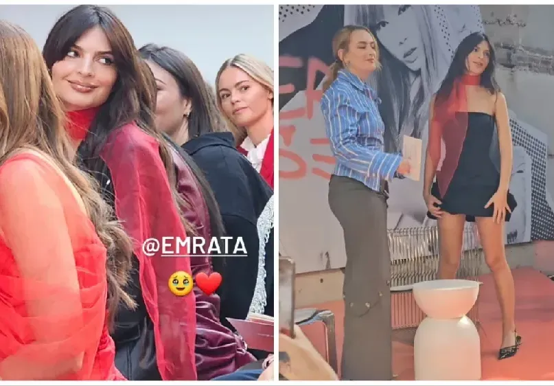 В Париж Богданска с Емили Ратайковски