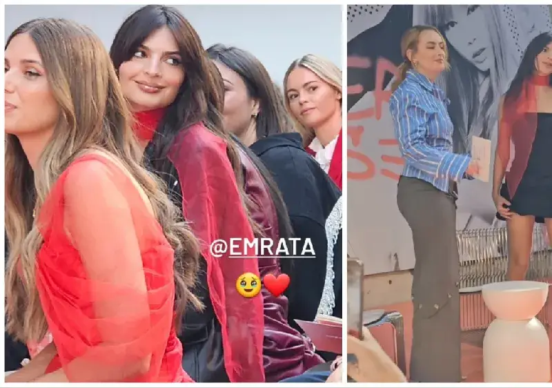 В Париж Богданска с Емили Ратайковски