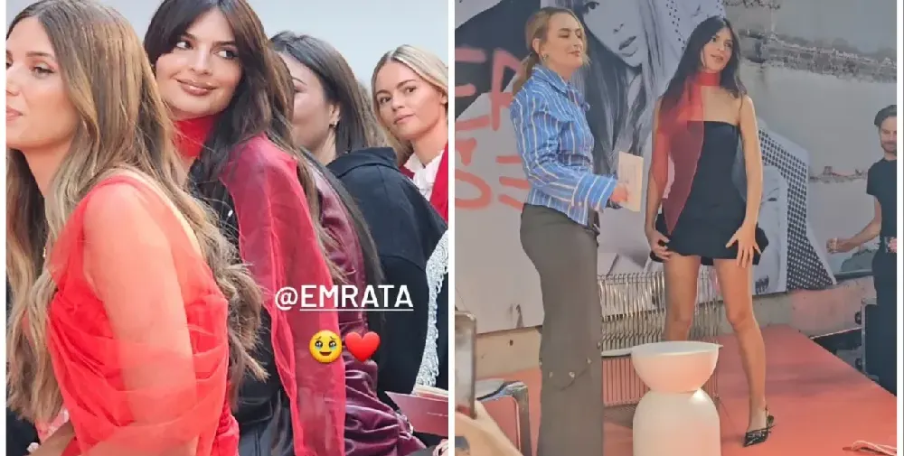 В Париж Богданска с Емили Ратайковски