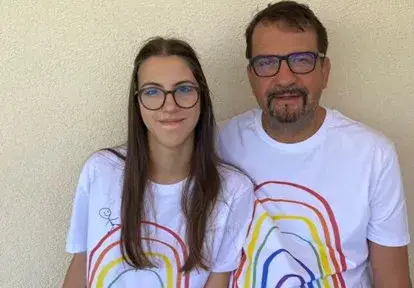 Дъщерята на Ники Кънчев е голямата  му гордост