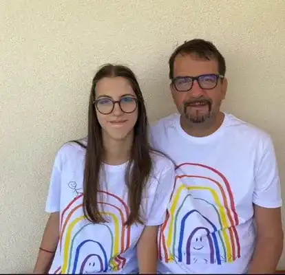 Дъщерята на Ники Кънчев е голямата  му гордост