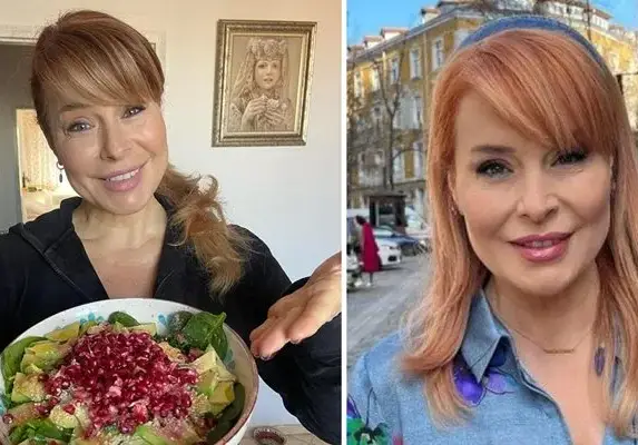 Мира Добрева се изцери със салати