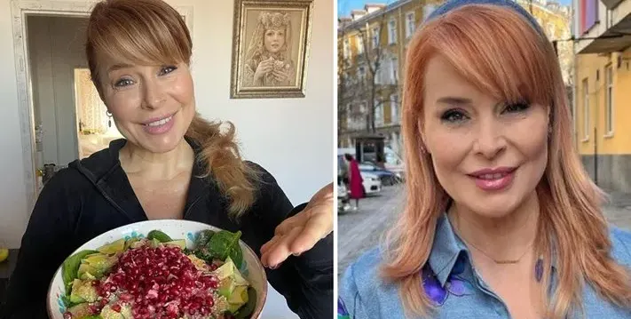 Мира Добрева се изцери със салати