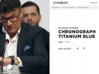 Луксът го привлича: Боби Михайлов с часовник за 20 бона