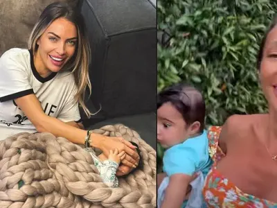 Ето го сина на Русата Златка и Карен! Моделката показа лицето на бебето в Тайланд! (СНИМКИ)