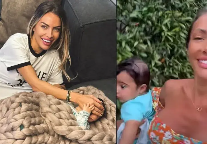 Ето го сина на Русата Златка и Карен! Моделката показа лицето на бебето в Тайланд! (СНИМКИ)