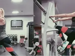 Ивет Григорова се поти във фитнеса