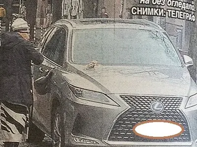 ПТП или вендета? Счупиха джипа на Ицо Хазарта (Снимки)